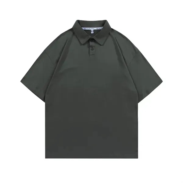 Loose Fit Cotton Polo Shirt 4