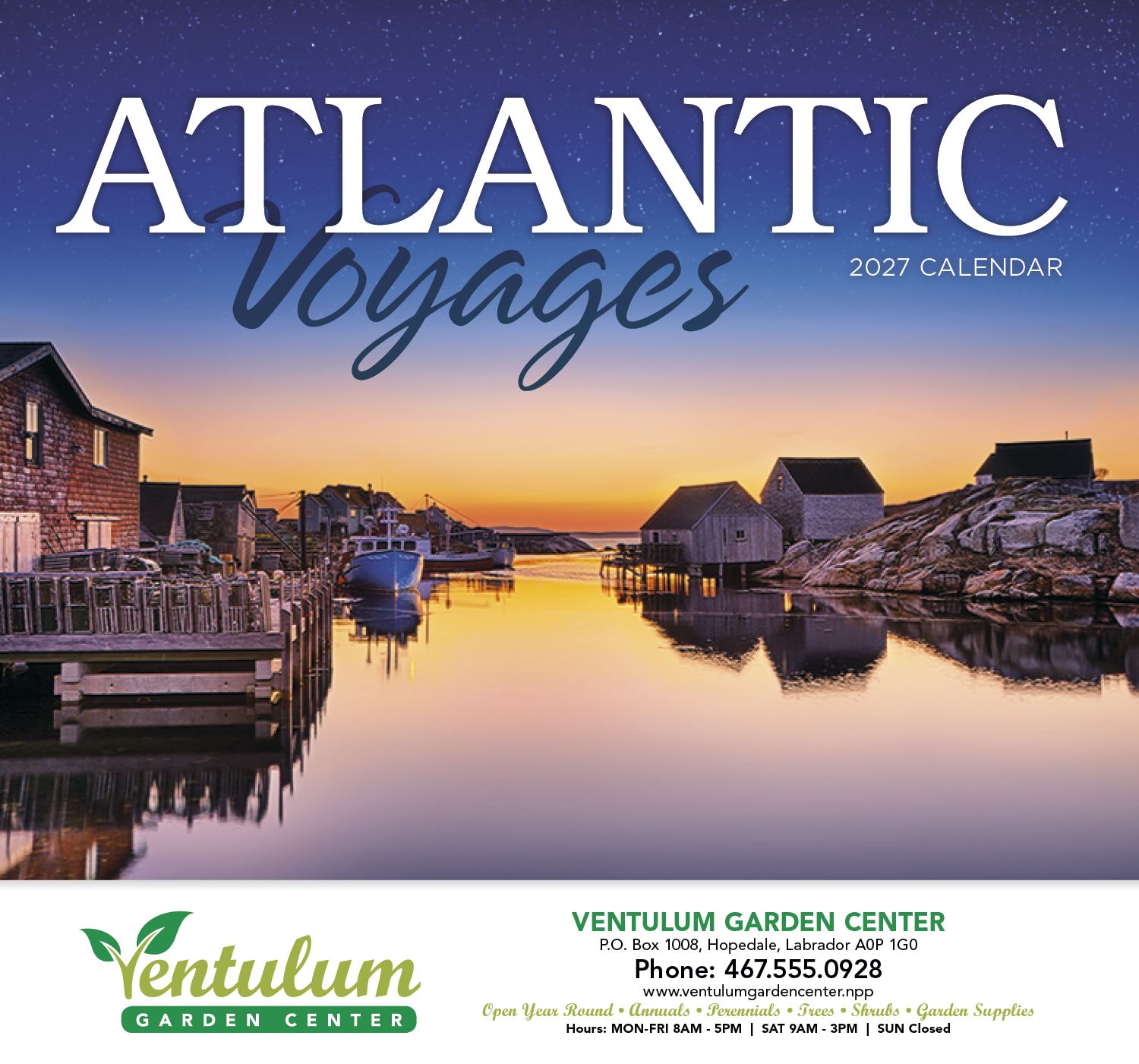 Good Value™ Atlantic Voyages - Stapled Calendar 15