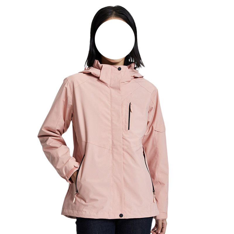 Waterproof Detachable 2-layer Hiking Jacket & Outdoor Coat 10