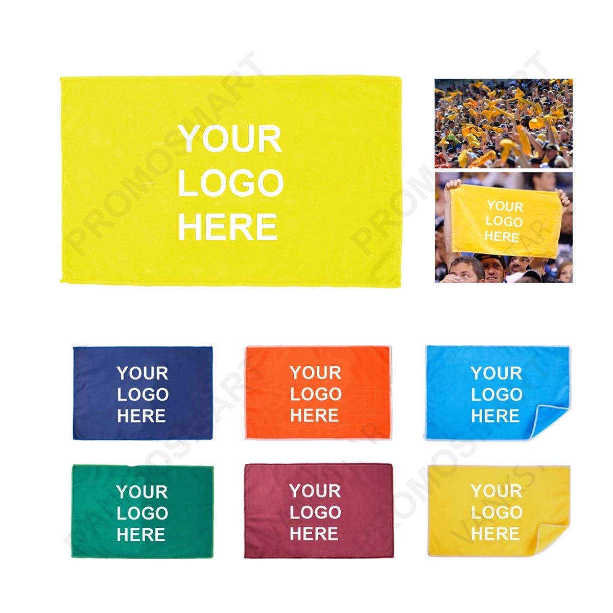 Microfiber Sports Fans Towel 1