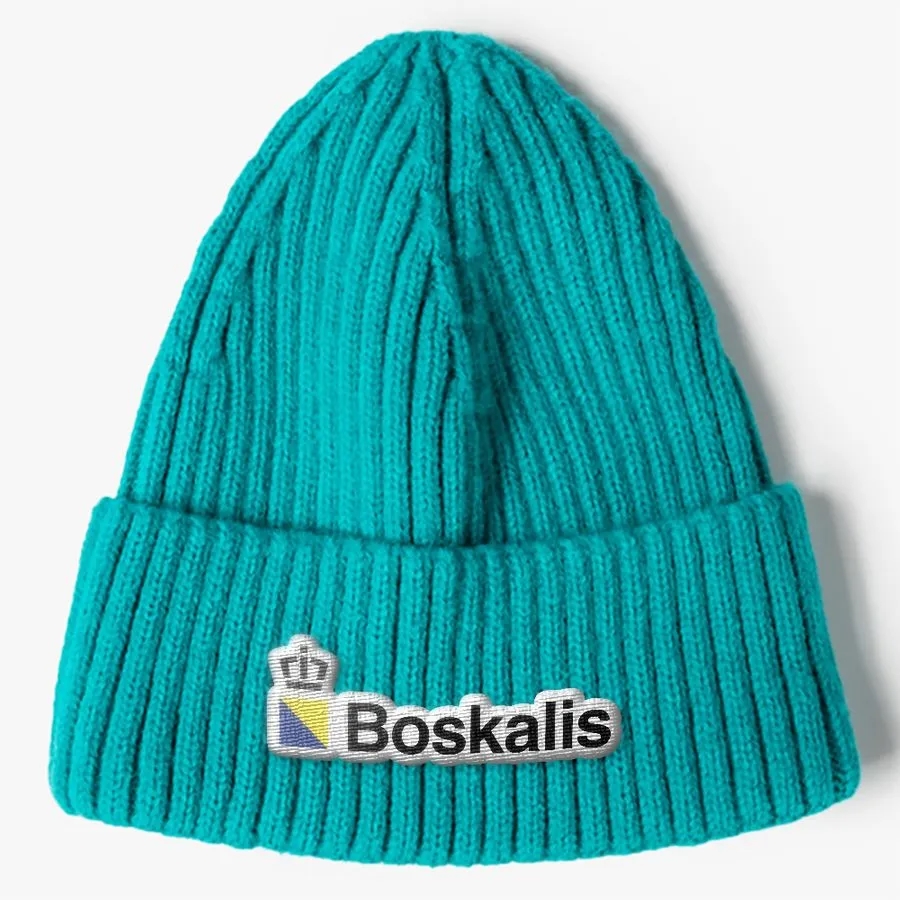 Sturdy Top High Wool Fiber Beanies, custom hat with logo imprint 18