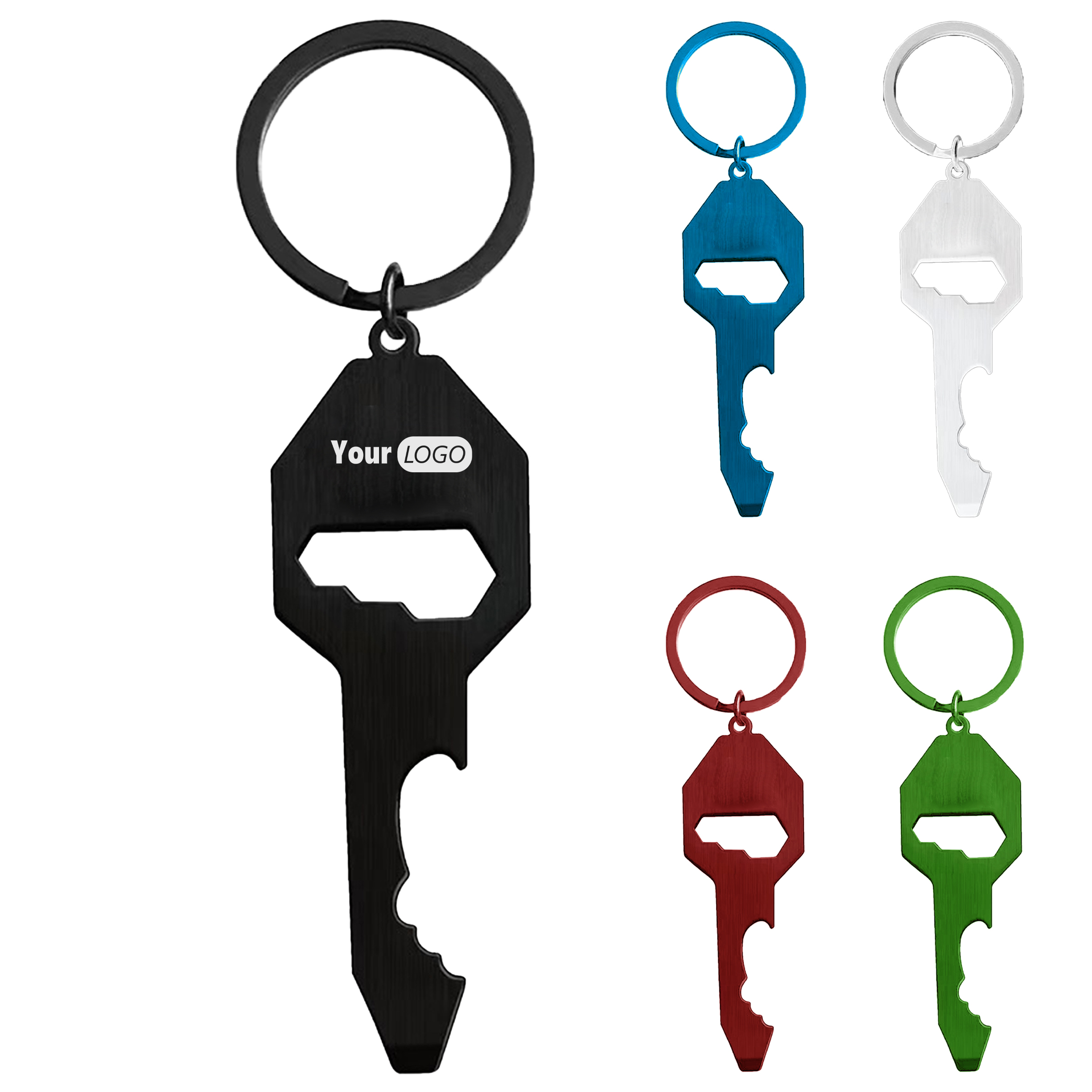Metal Customizable Keychain Bottle Opener 2