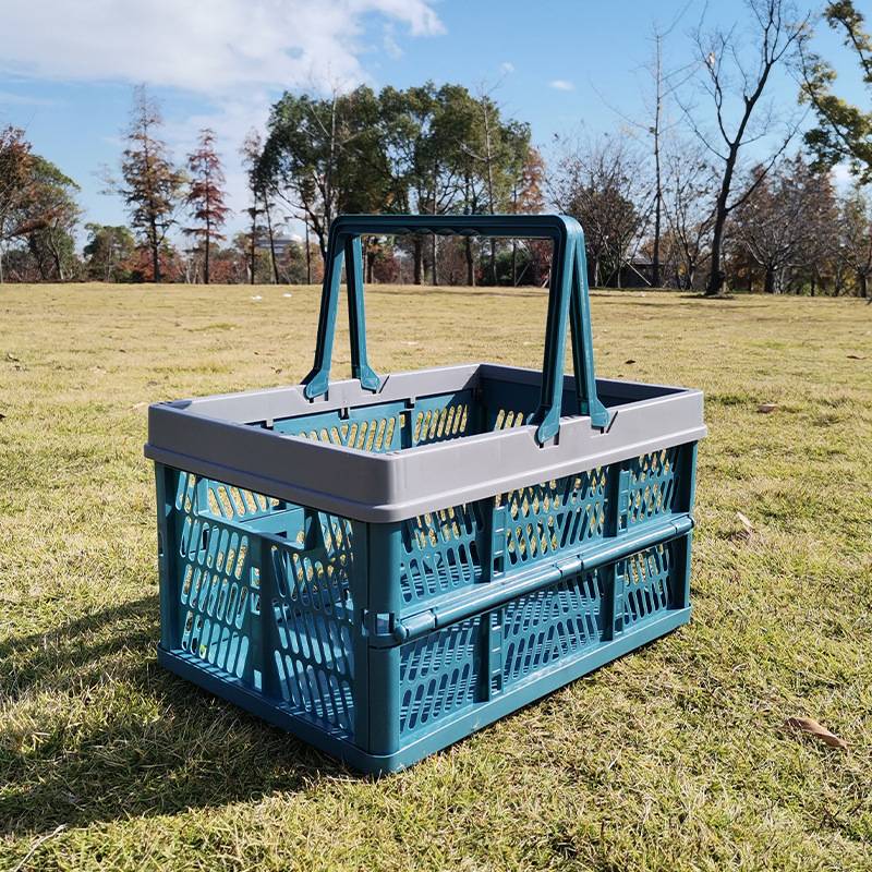 Plastic Foldable Shopping Basket 8