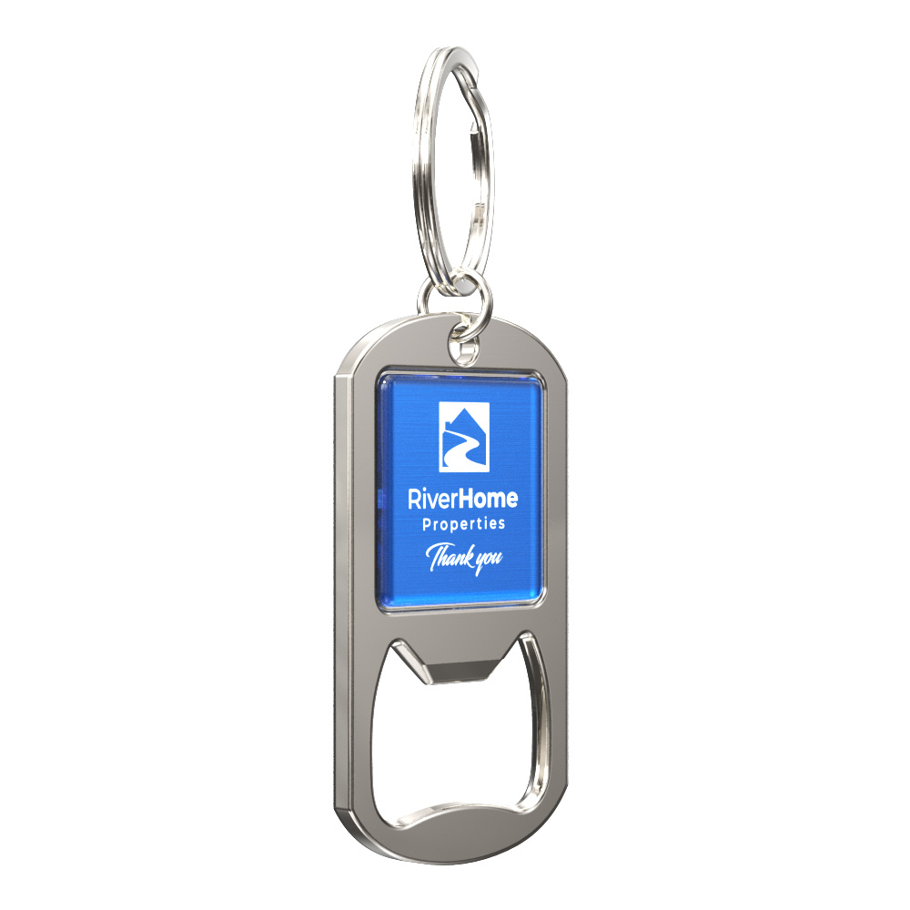 Vibraprint® Dog Tag Bottle Opener Key Tag 2