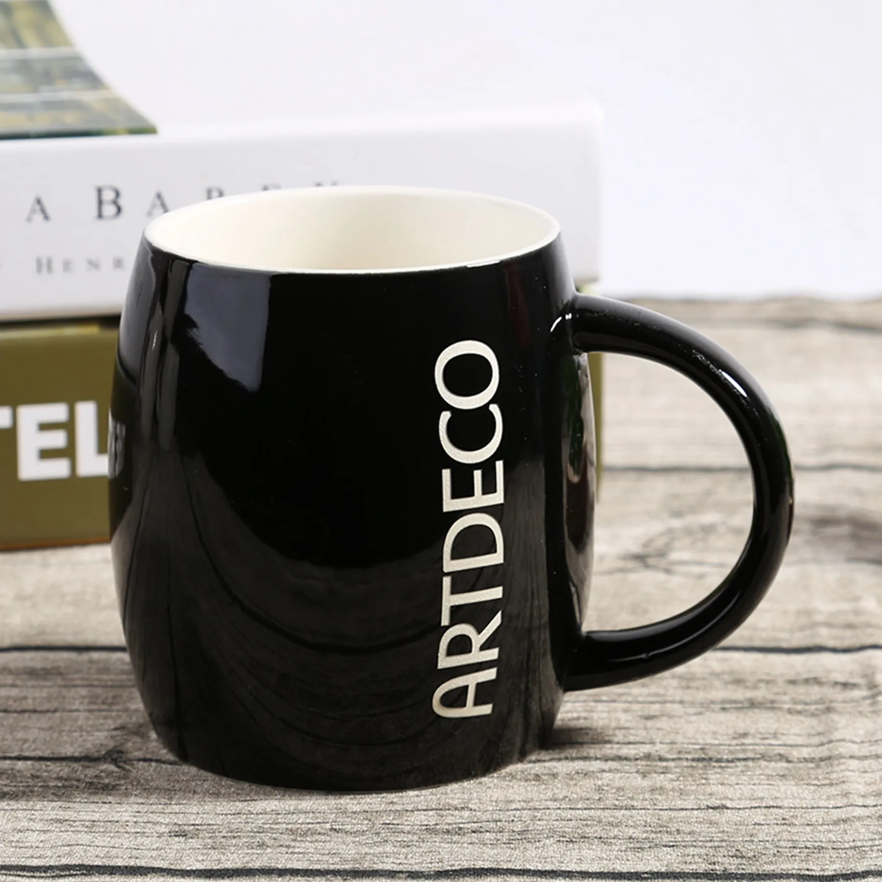13 Oz. Porcelain Ceramic Coffee Mug 3