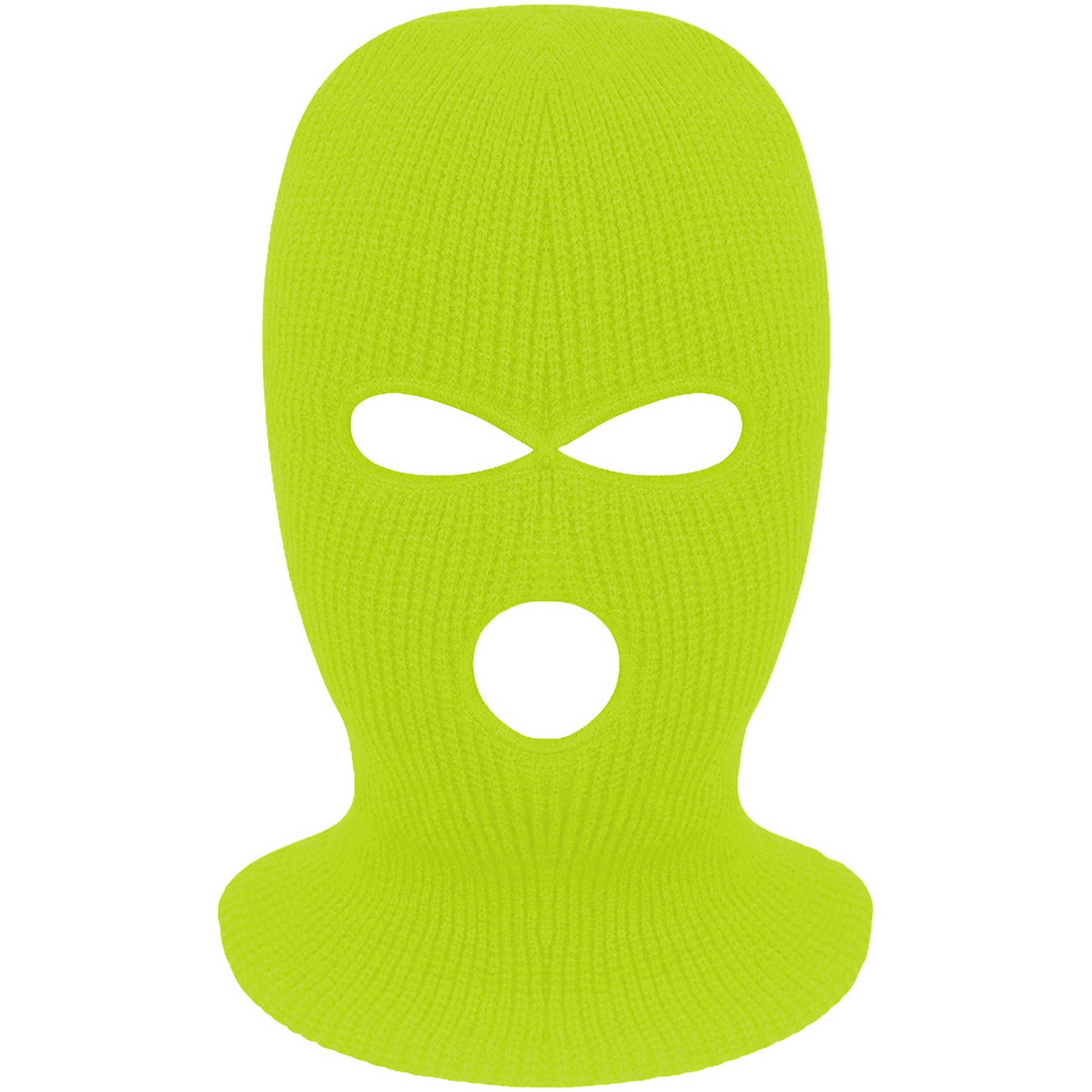 Custom 3 Holes Knitted Ski Mask Neck Gaiter Balaclava 18