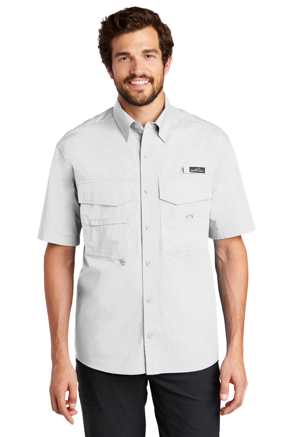 Eddie Bauer - Short Sleeve Fishing Shirt. EB608 13