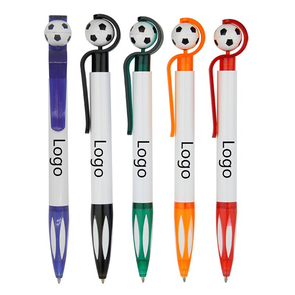 Ballpoint Soccer Shape Writing Plastic Creative Pens 1
