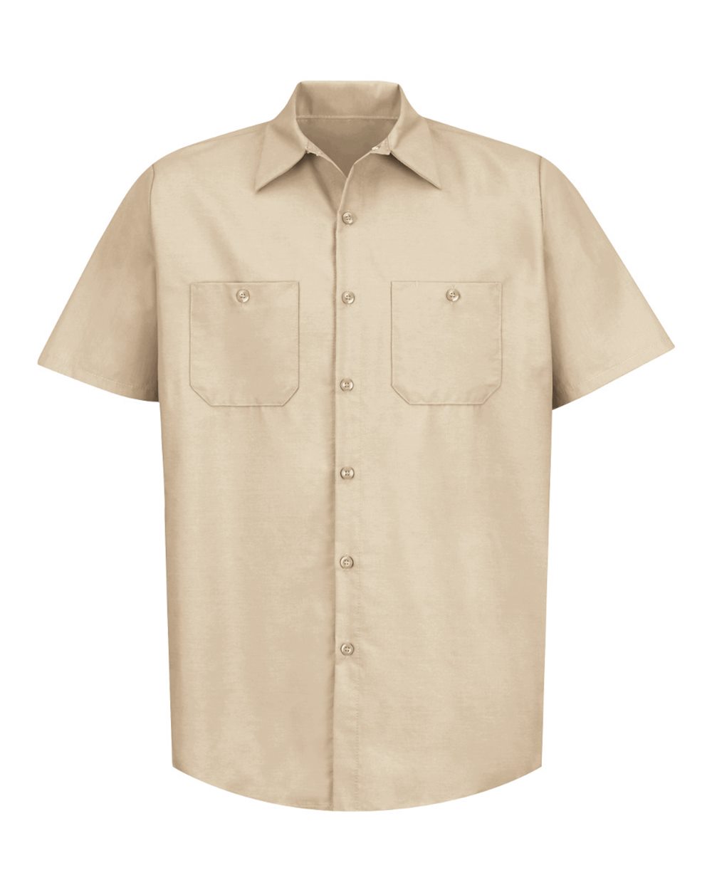Men's Tall Industrial Short Sleeve Work Shirt - SP24T 24