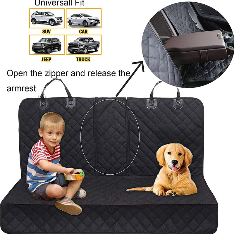Dog Car Seat Cover for Back Seat 6