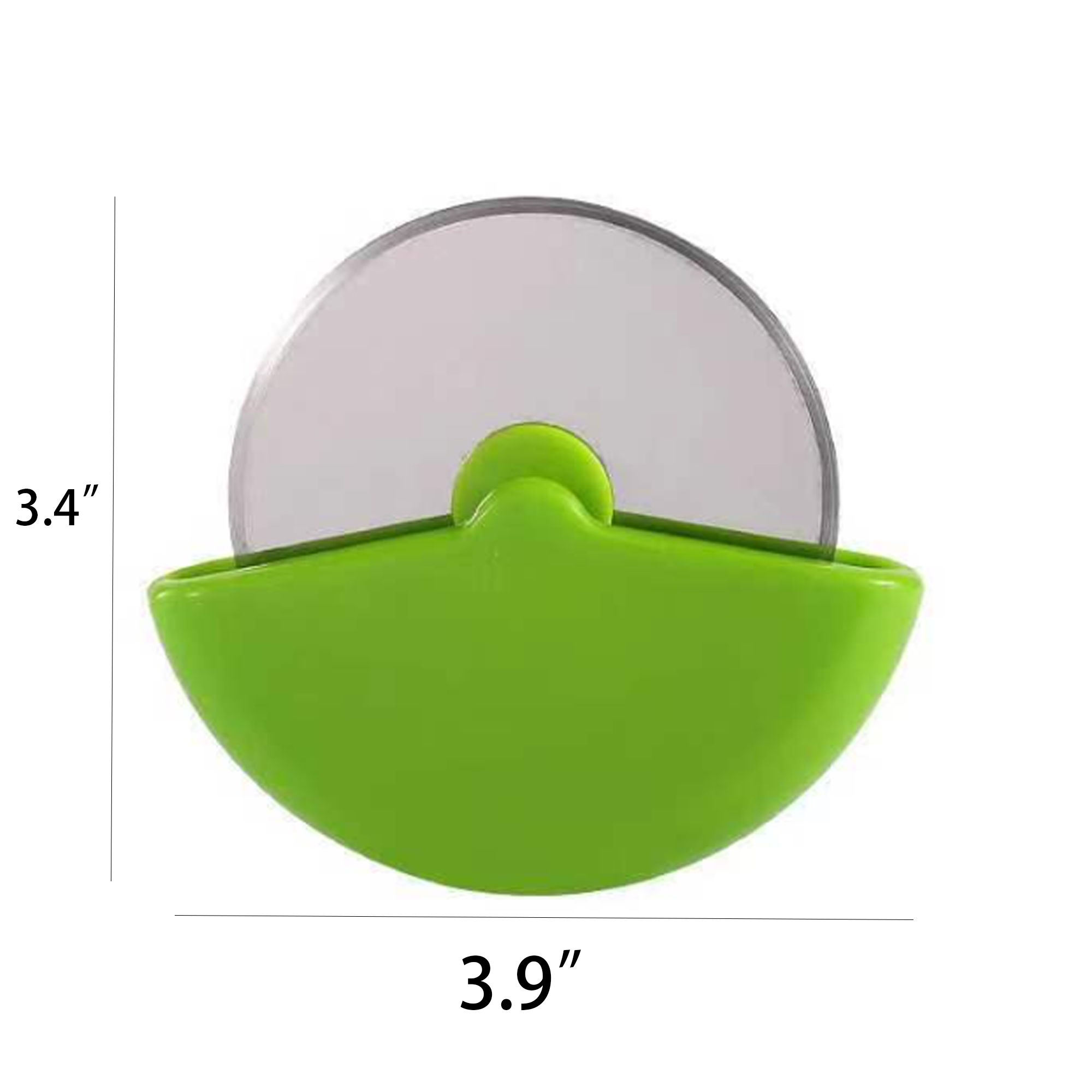 Pizza Round Roller With Cover Cutter 2