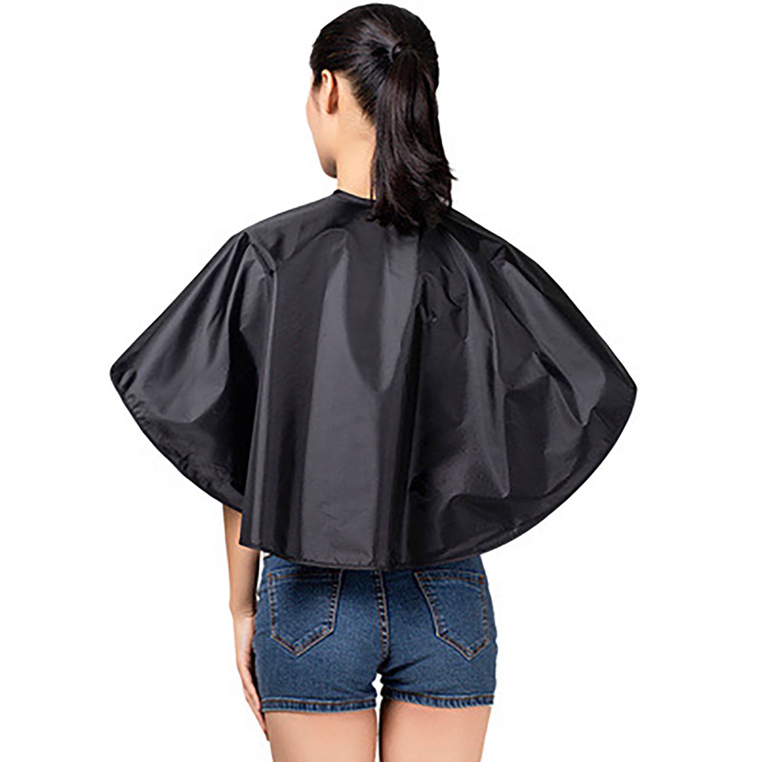 Adjustable Waterproof Hair Cutting Cape 4