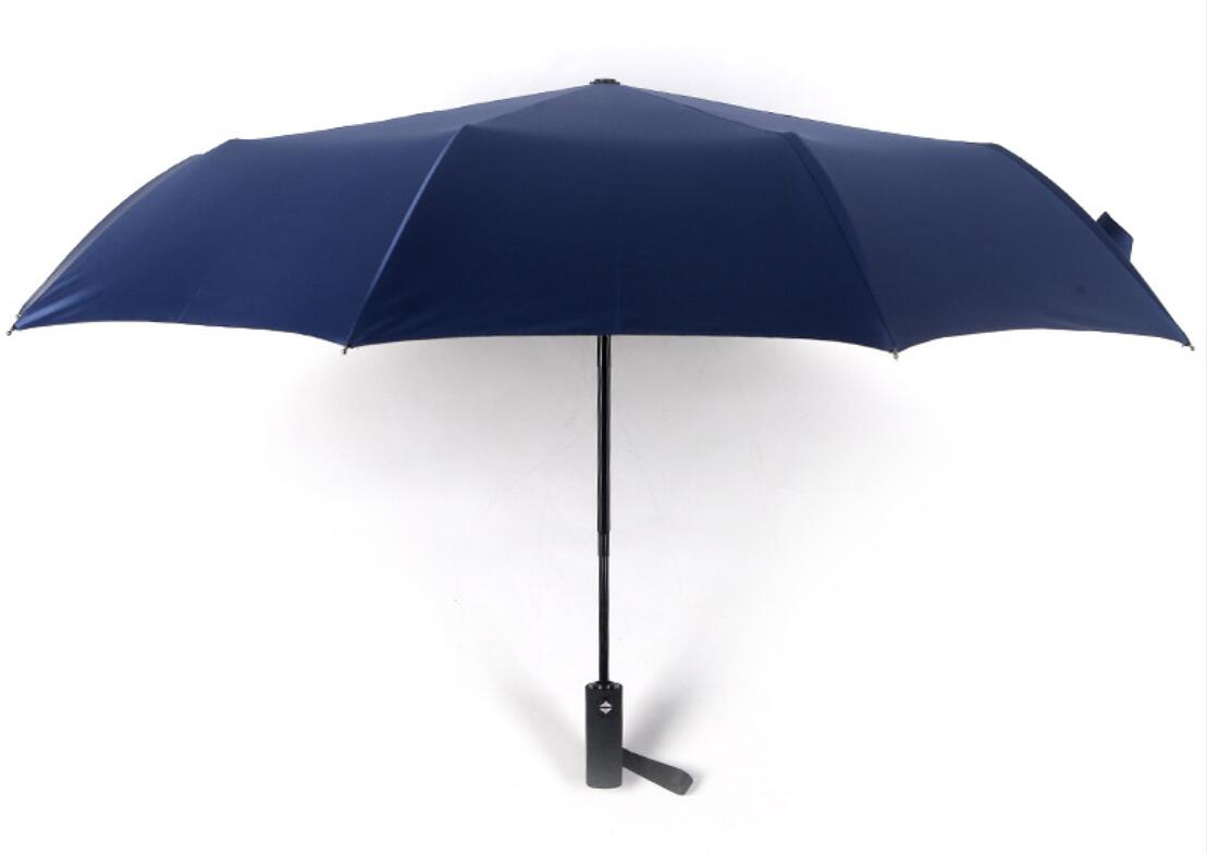 45" Vented Auto Open Folding Umbrella 2