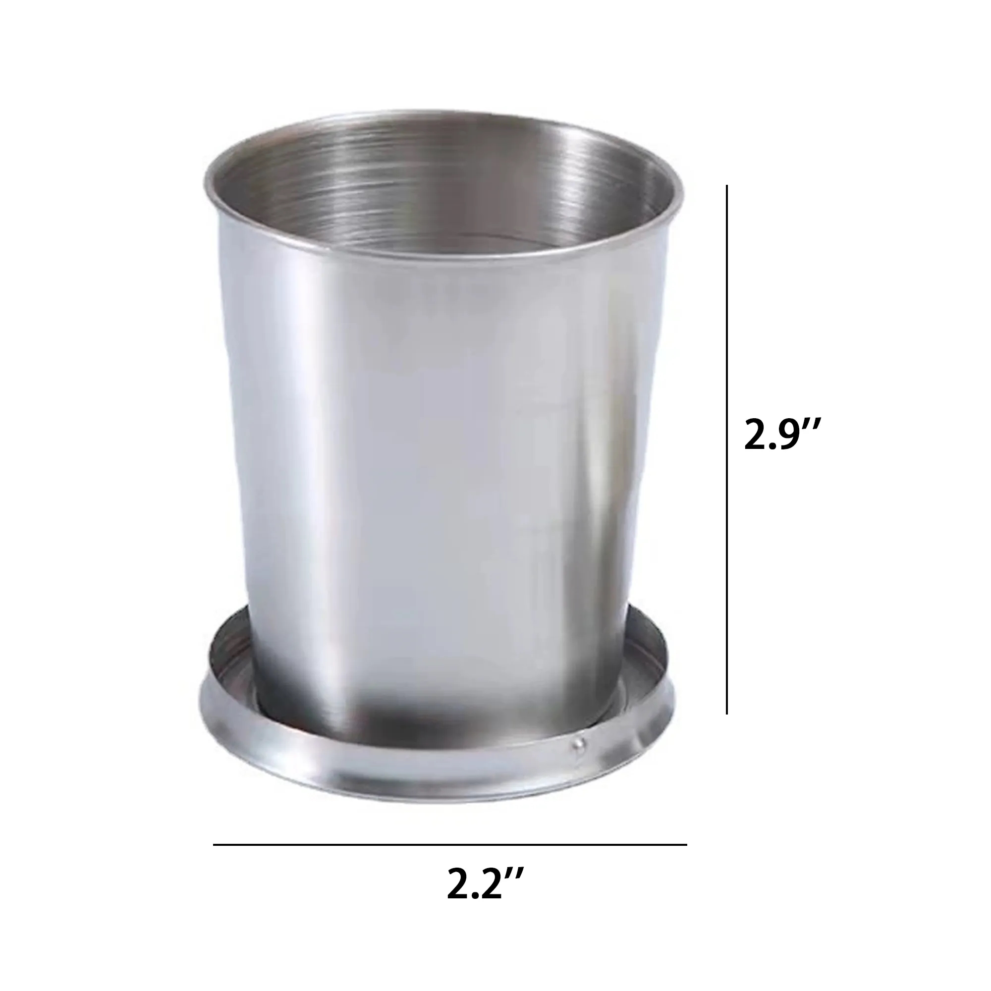 Stainless Steel Telescopic Folding Cup 3