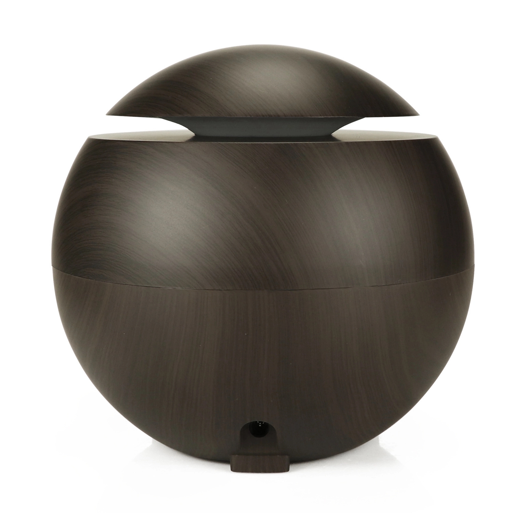 Round Wood Grain Ultrasonic Cool Mist Aroma Humidifier 10
