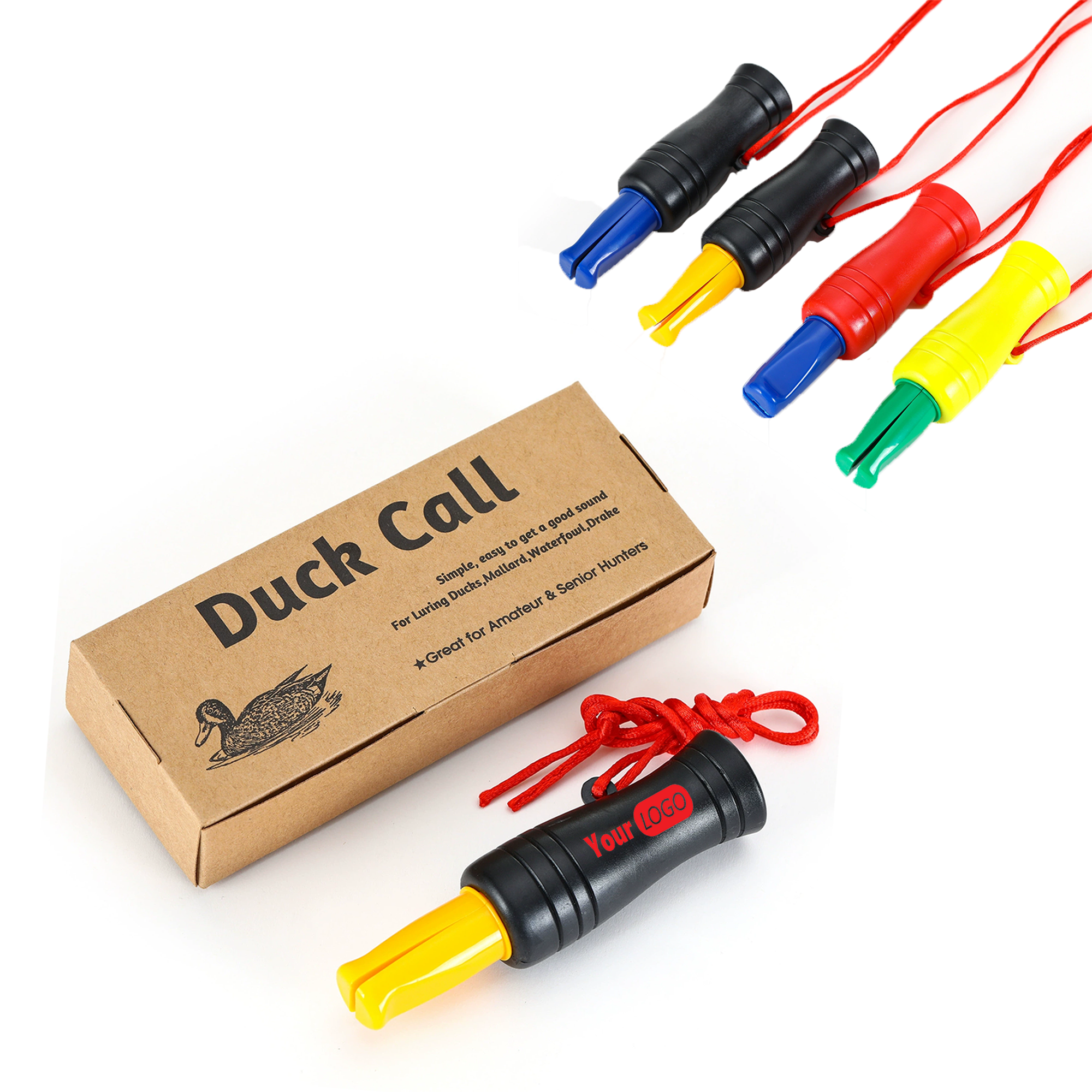 Outdoor Survival Camping Duck Sound Whistle 3