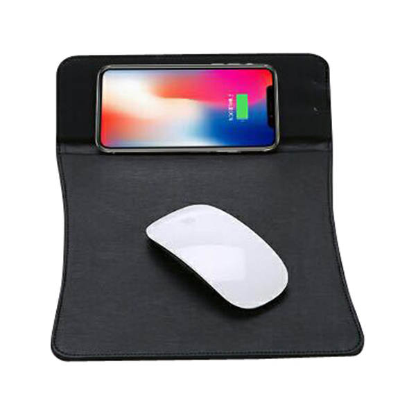 Qi Wireless Charger, Mouse Mat / Pad and Phone Stand PU 7