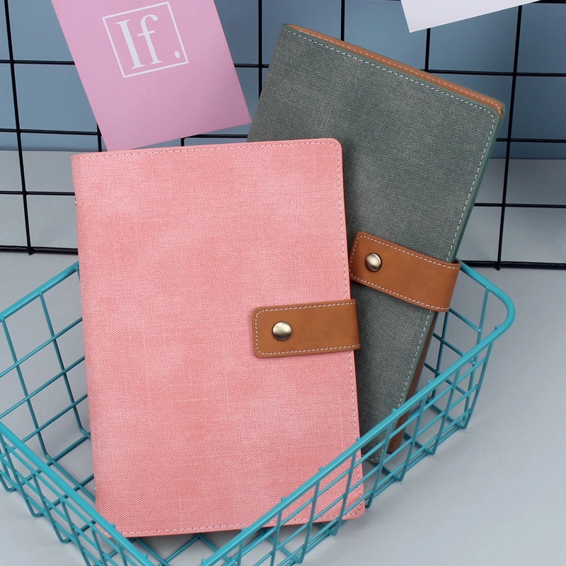 PU Leather A5/A6 Business Travel Journal Binder Notebook 13