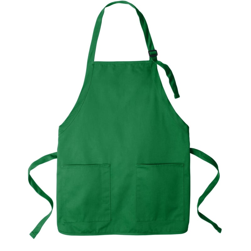 Port Authority Medium-Length Two-Pocket Bib Apron. 26