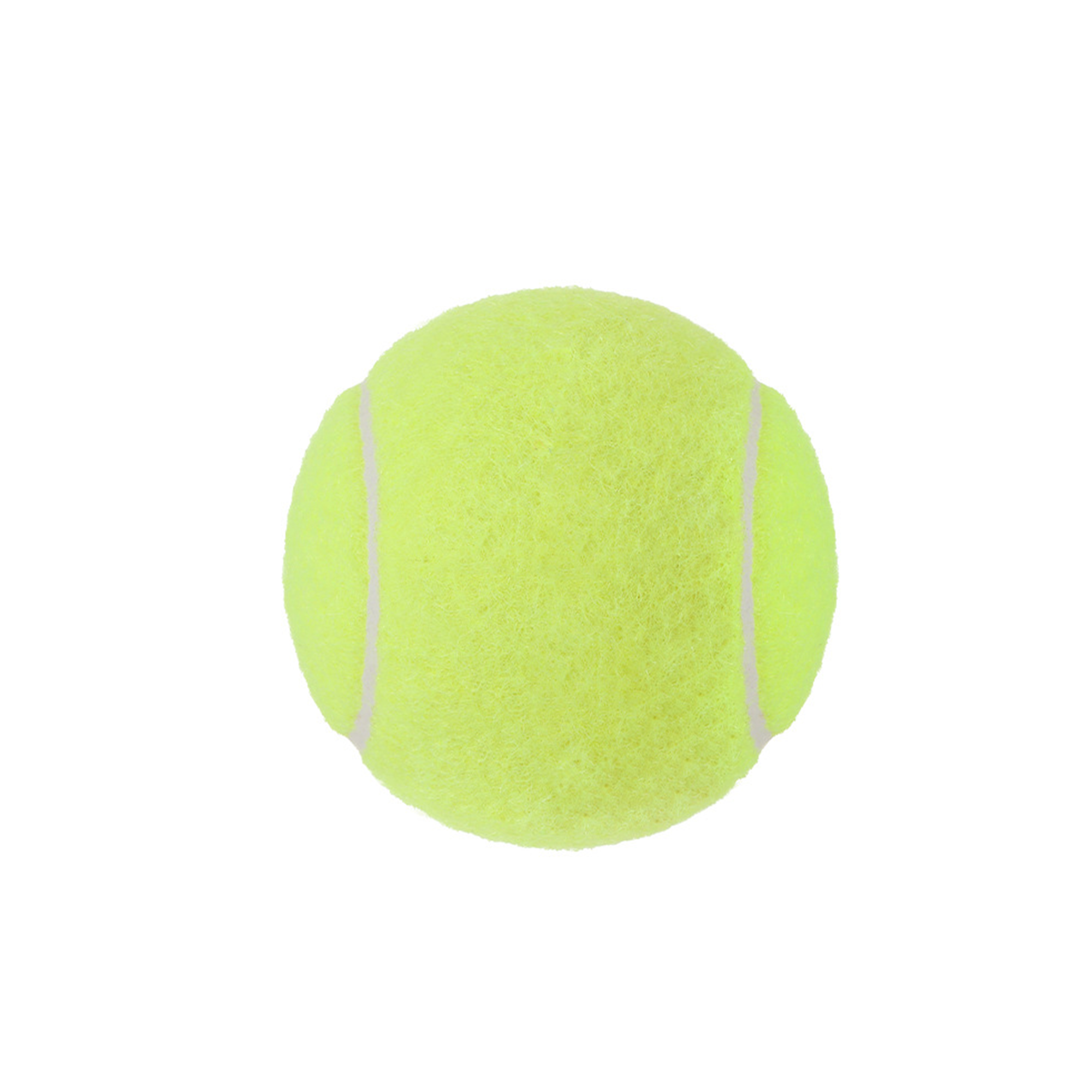 Training Fetch Rubber Felt Ball 2.5" 9