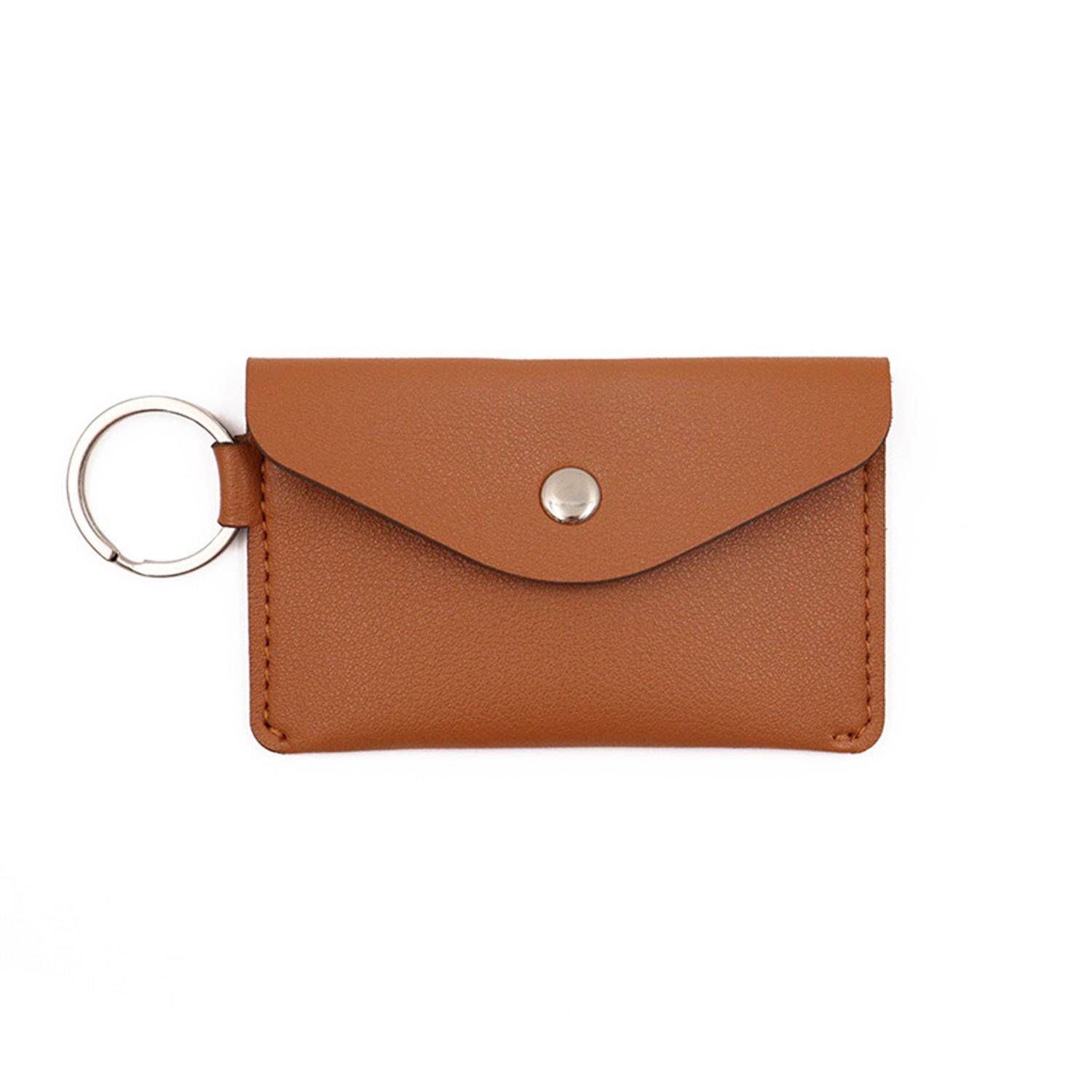 PU Card Holder Handmade Retro Coin Purse 4