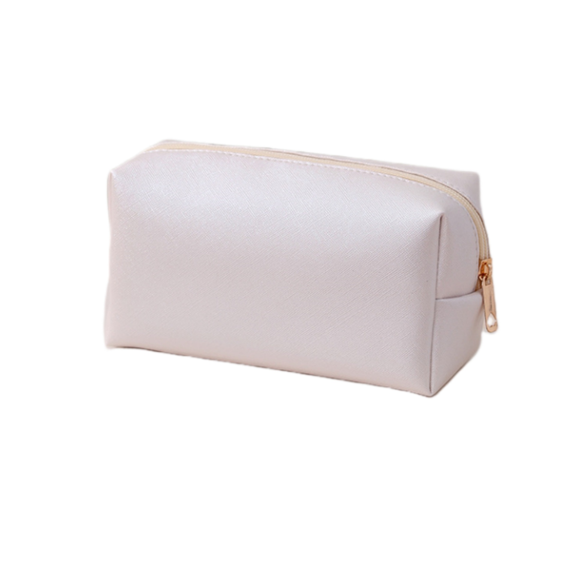 Rectangular PU Leather Travel Cosmetic Bag 7