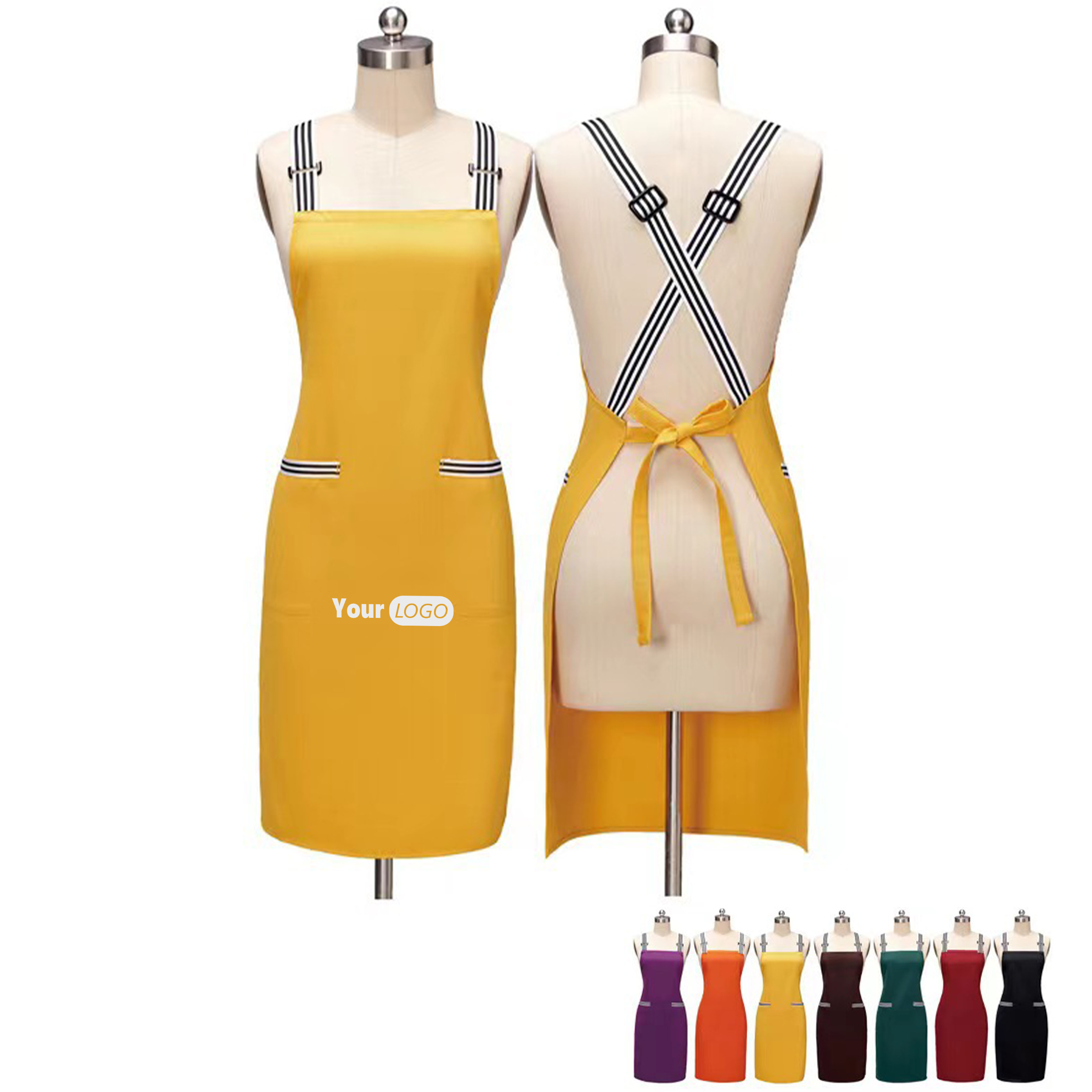 Polyester Practical Multi-Color Apron 5