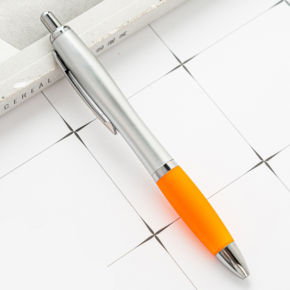 The Silver Ballpoint Pen - Customized Logo 6