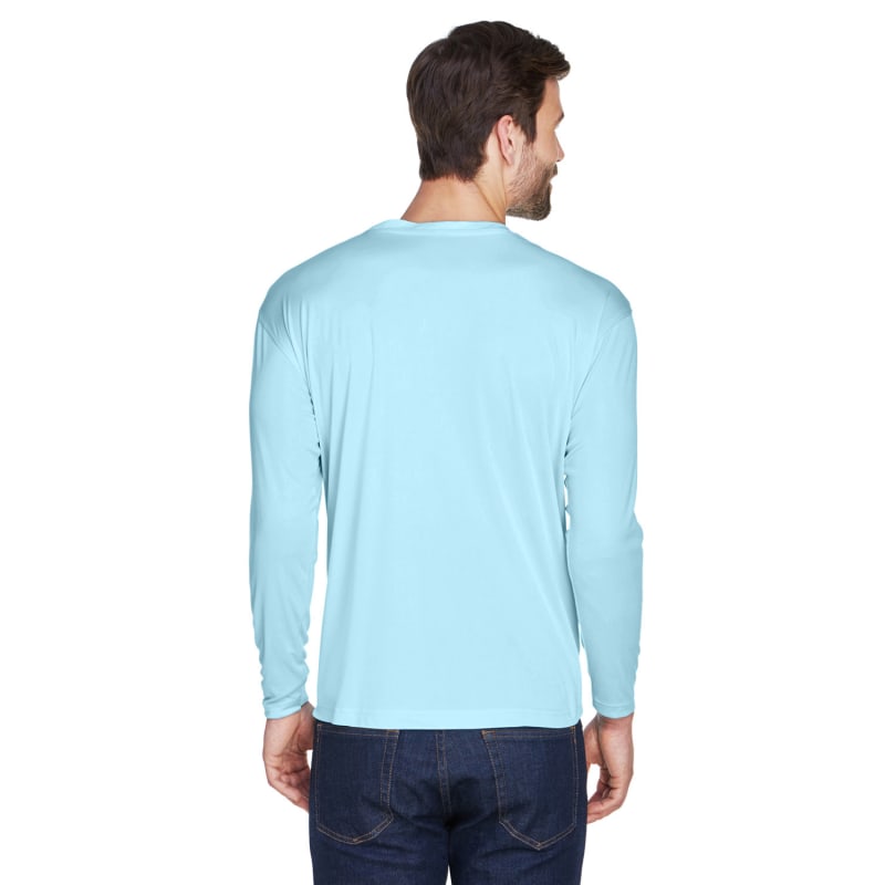 UltraClub Adult Cool & Dry Sport Long-Sleeve Performance Interlock T-Shirt 76