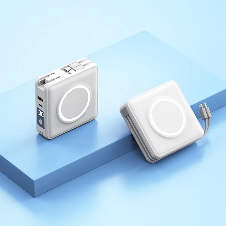 Mini Size Portable Multifunctional Fast Charging Power Bank 3