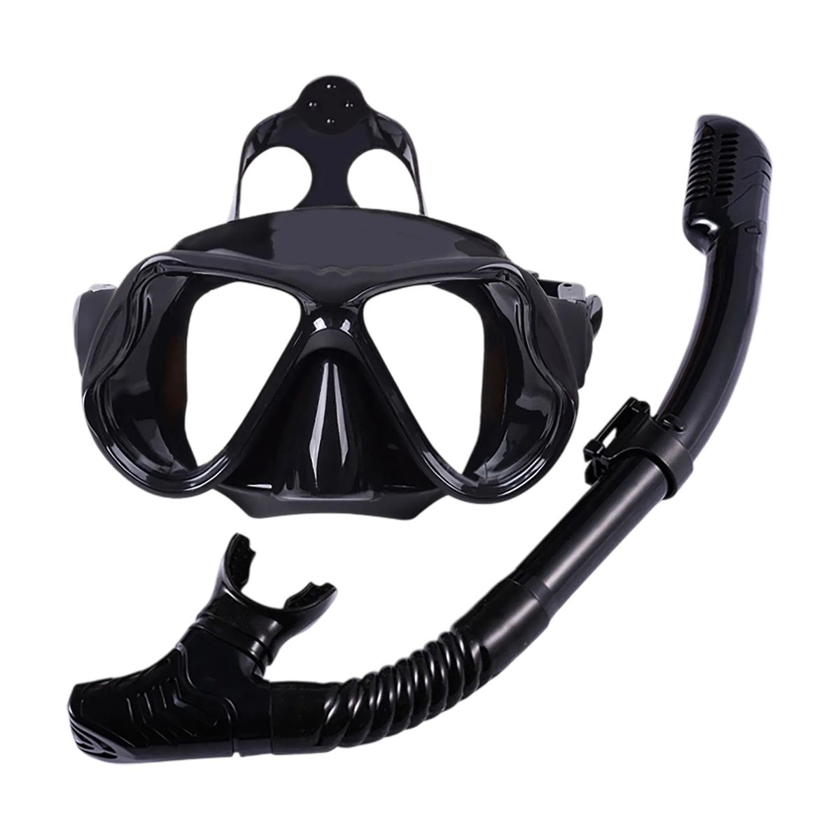 Lightweight Plastic Snorkel Set for Underwater Adventure 16