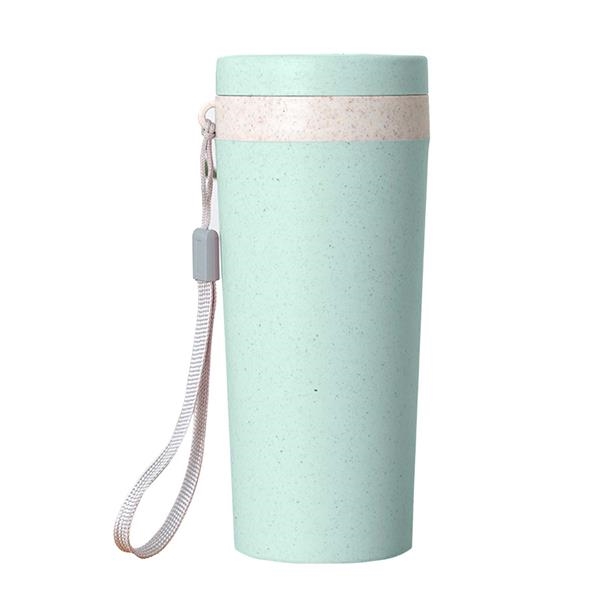 Wheat Straw Plastic Cup Water Bottle 3