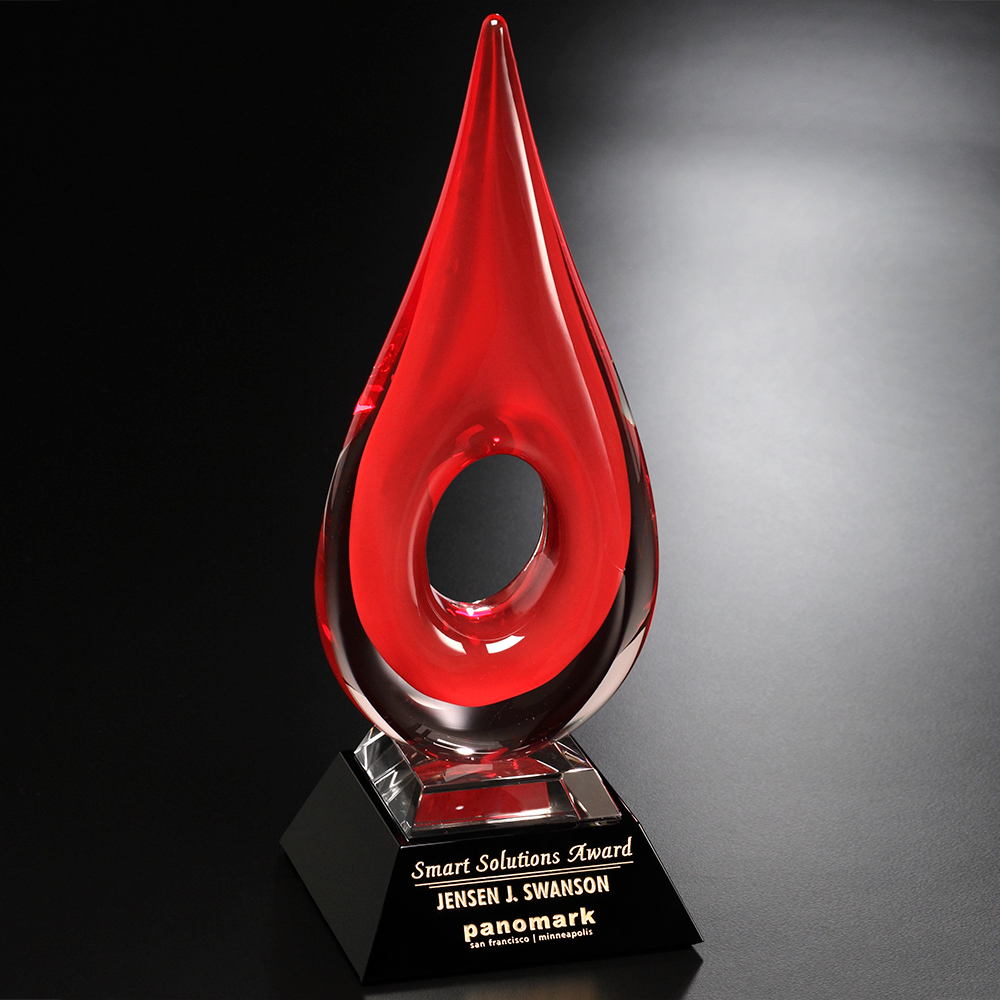 Red Teardrop 10