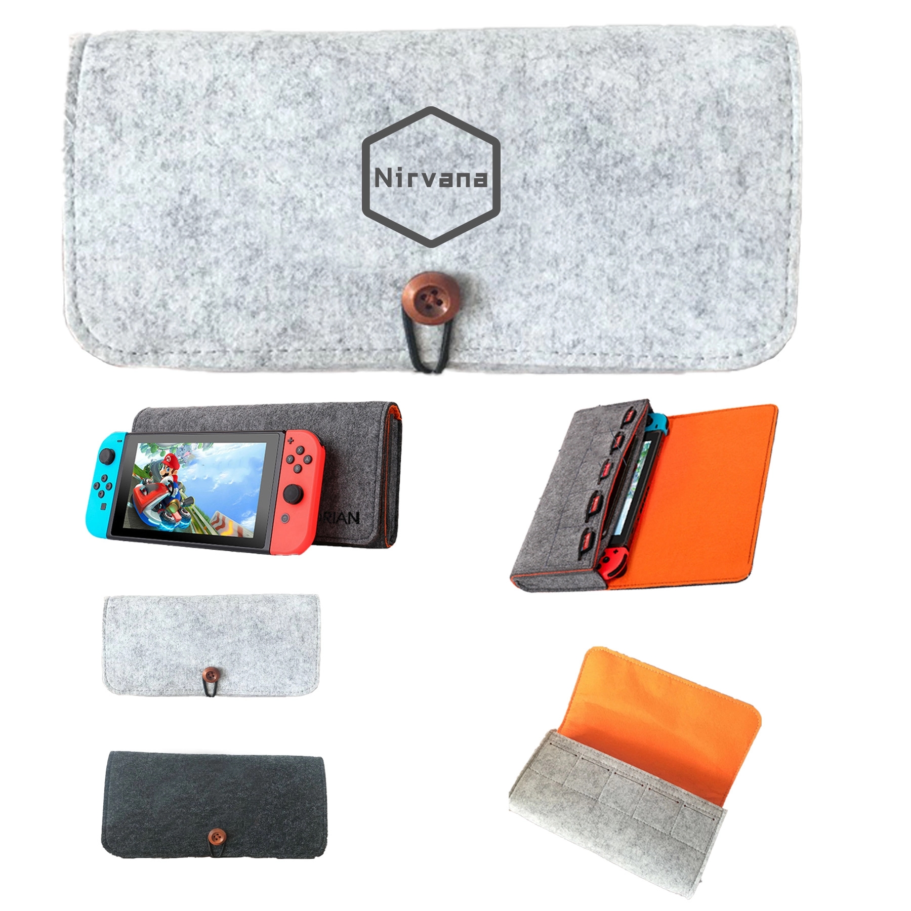 Portable Storage Bag For Nintendo Game Console 4