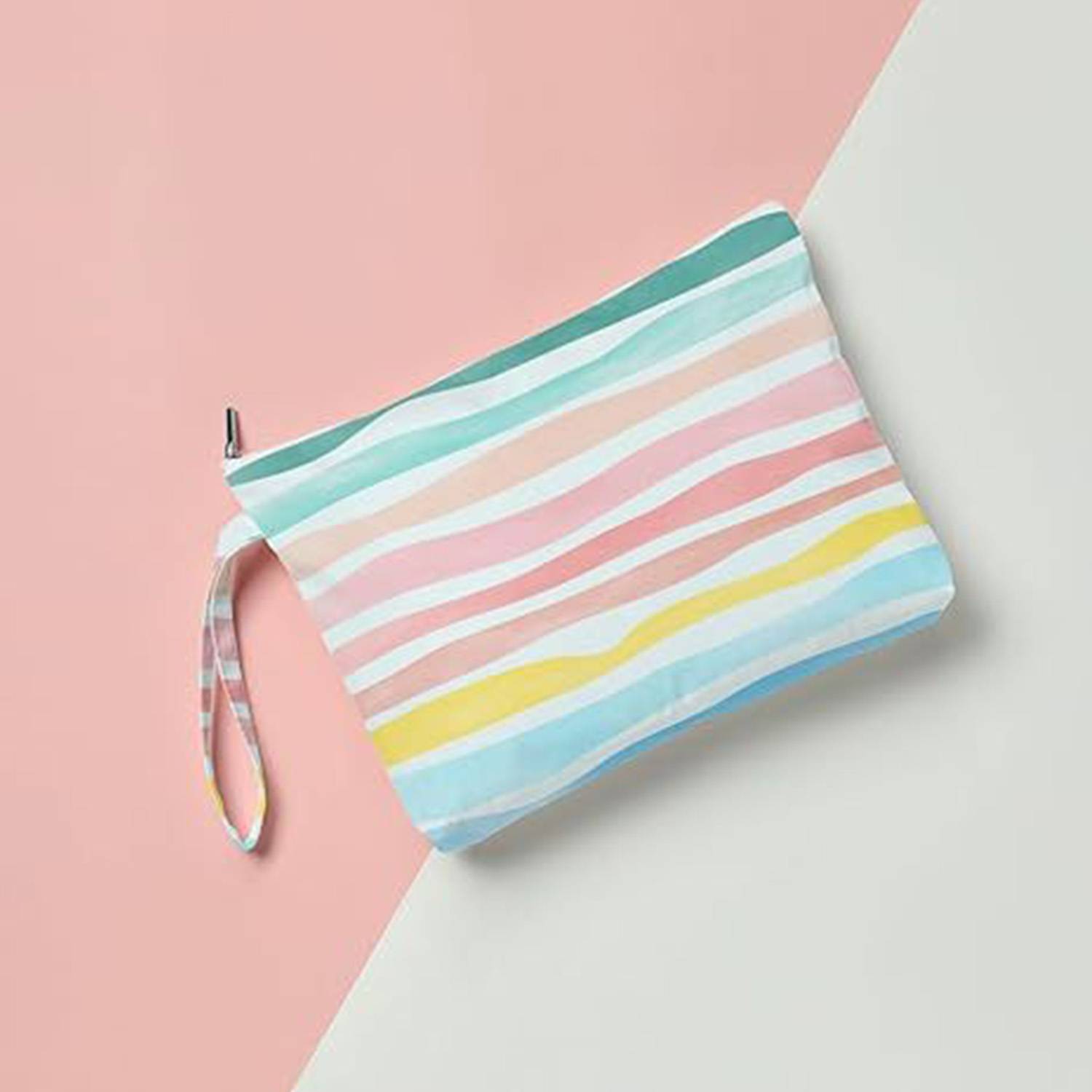 Colorful Zippered Waterproof Cosmetic Bag for Travel Swim 5