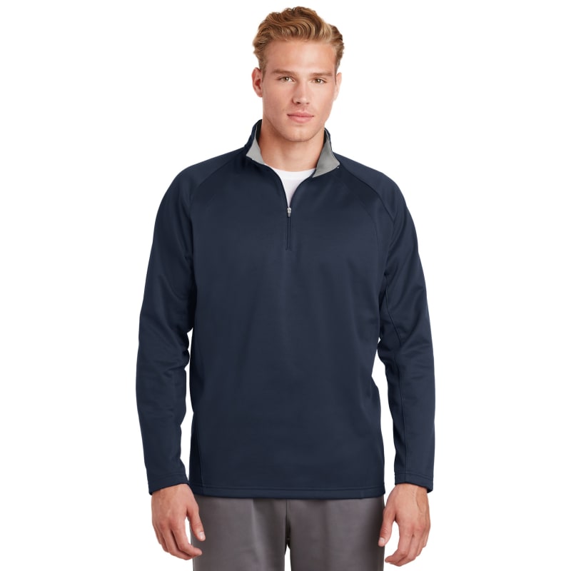 Sport-Tek Sport-Wick Fleece 1/4-Zip Pullover., custom hoodie or sweatshirt with logo imprint 19