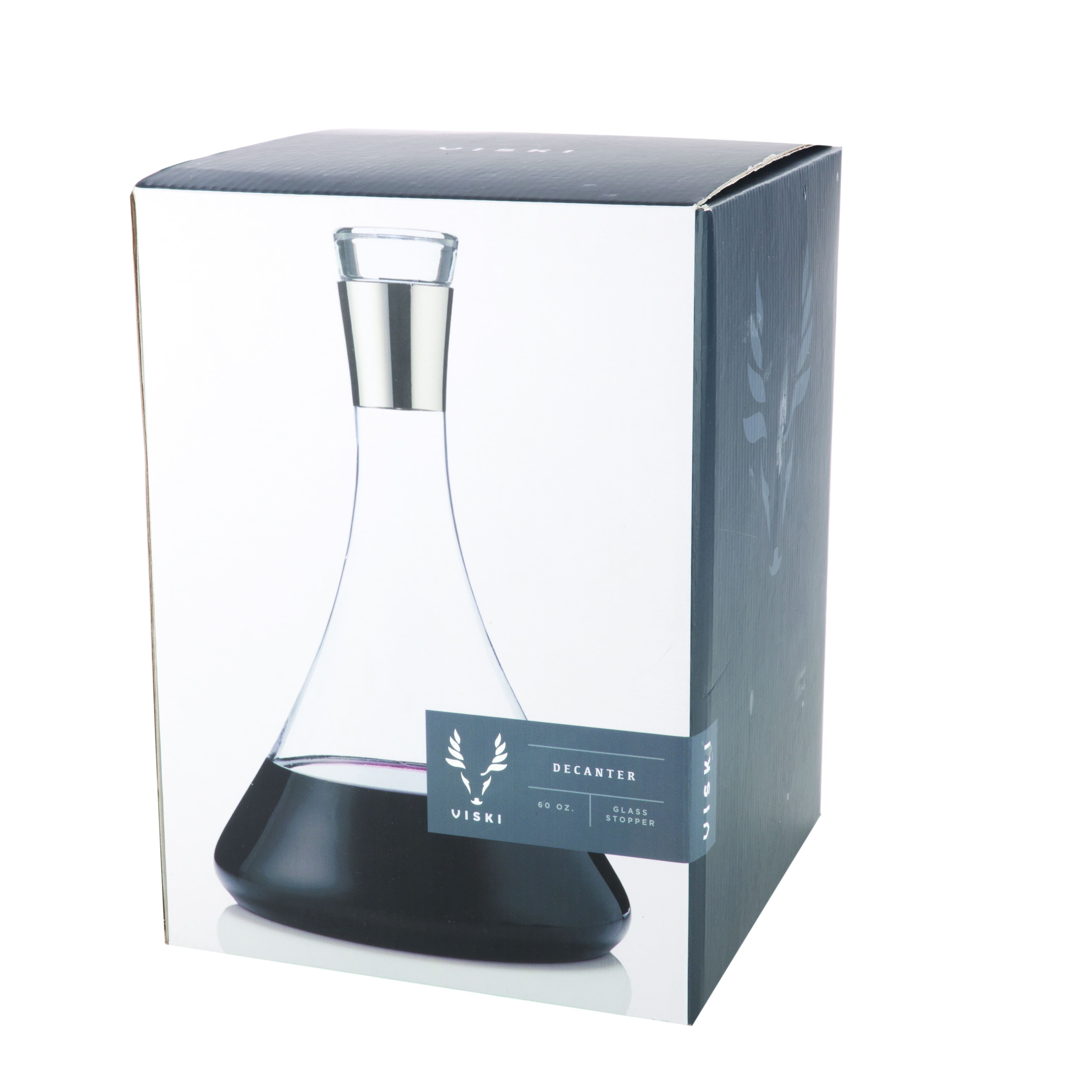 Viski® Chrome Decanter 2