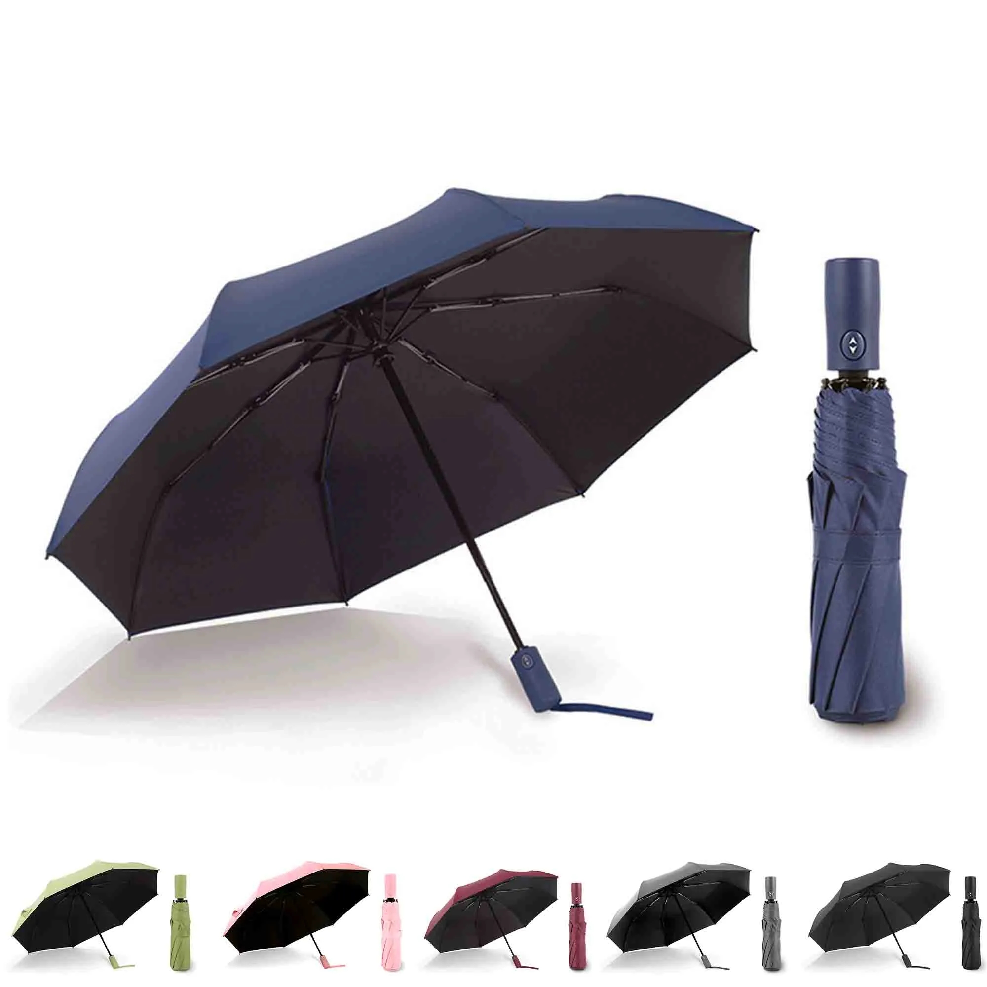 Compact Automatic Folding Umbrella 2