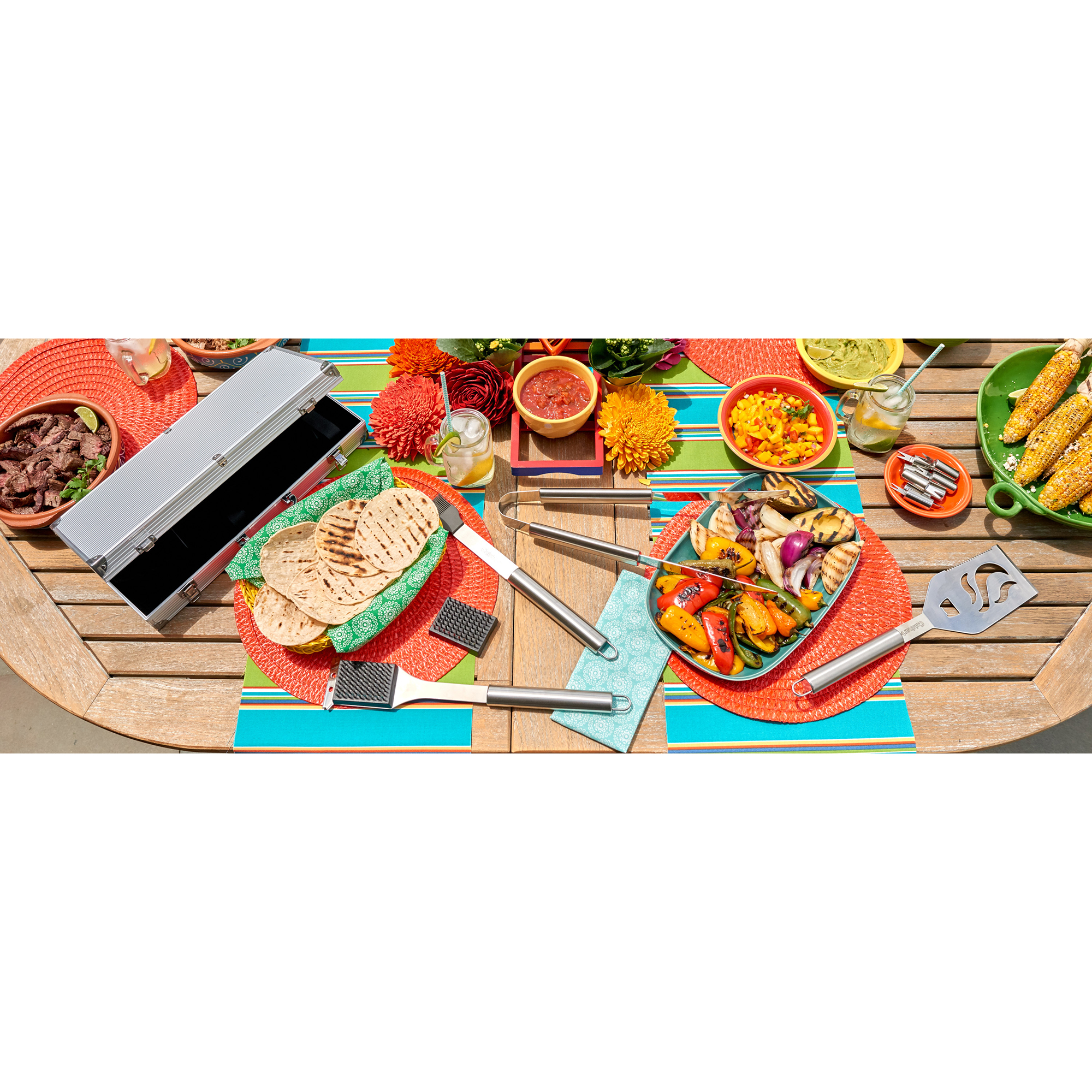 Cuisinart Outdoors® 14 Piece Deluxe Grill Tool Set 4