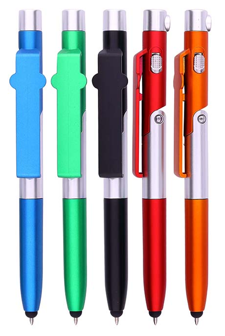 Stylus Phone Stand LED Flashlight Pen (4 in 1) 3