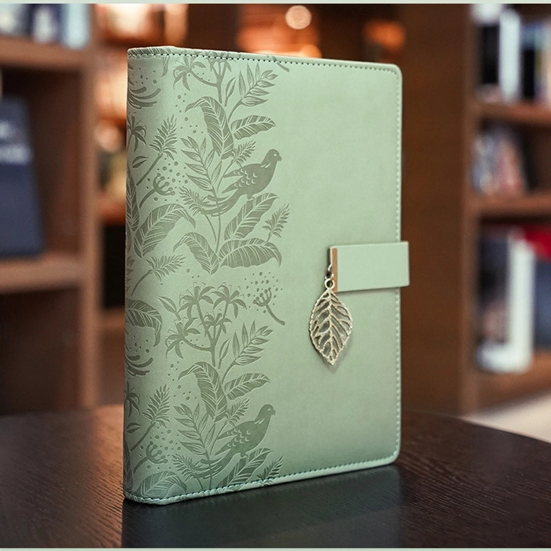 PU Leather A5 Business Travel Journal Binder Notebook 5