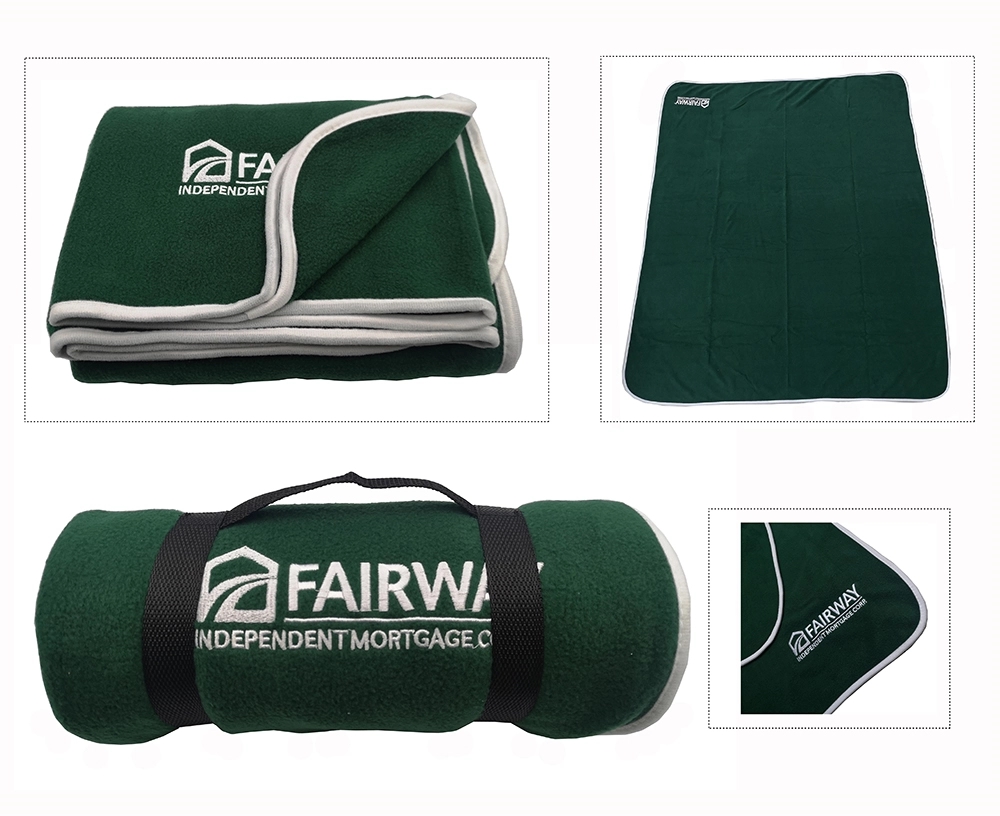 Custom Roll-Up Fleece Blanket 2