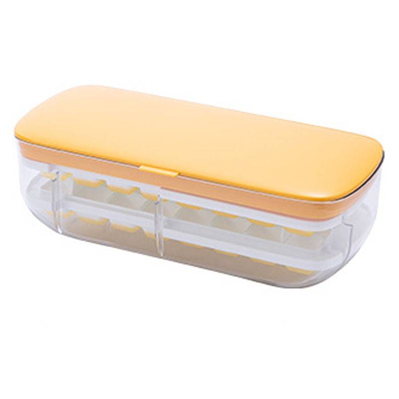Double Ice Cube Trays With Lid And Container 3