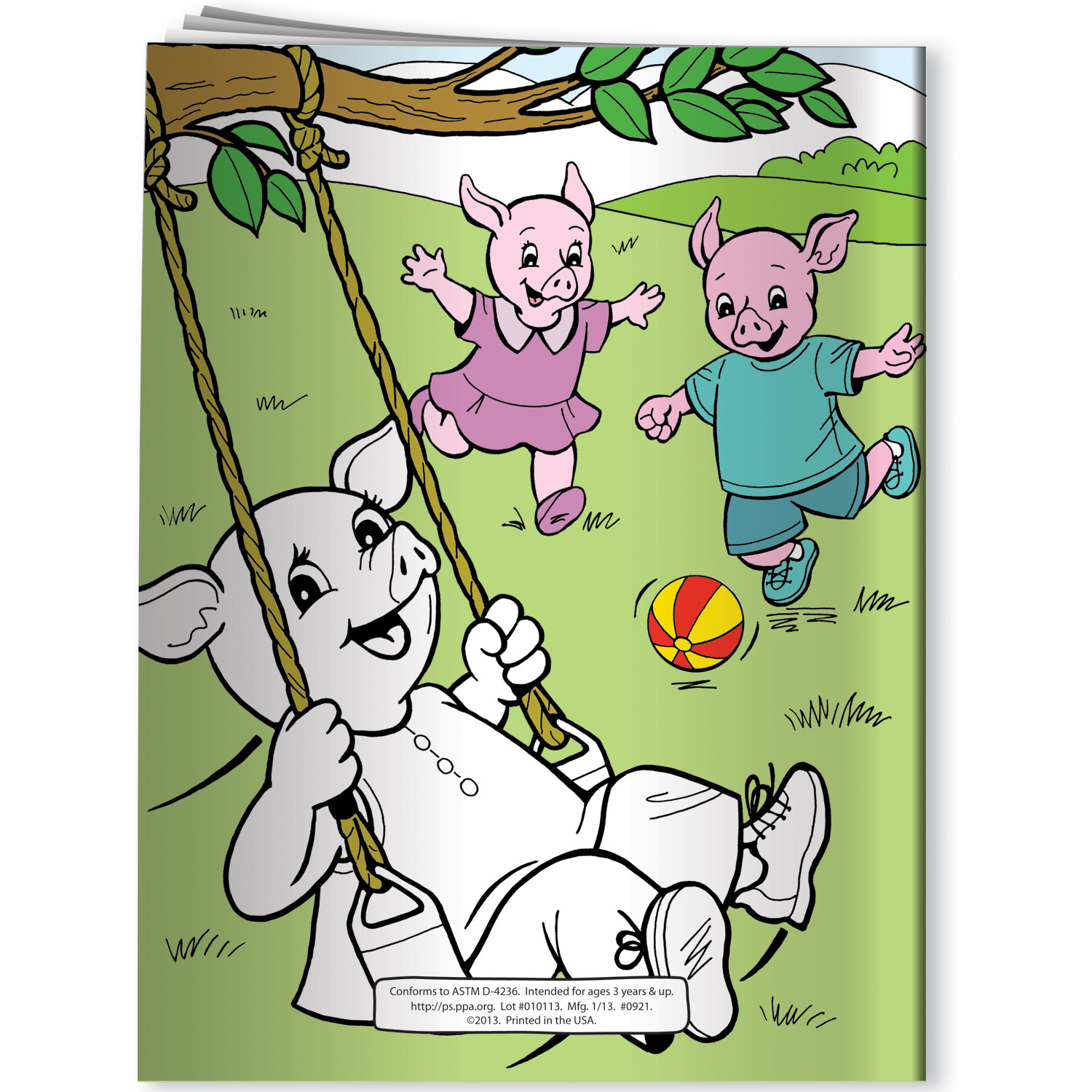 Coloring Book - Live a Healthy Way Every Day 3