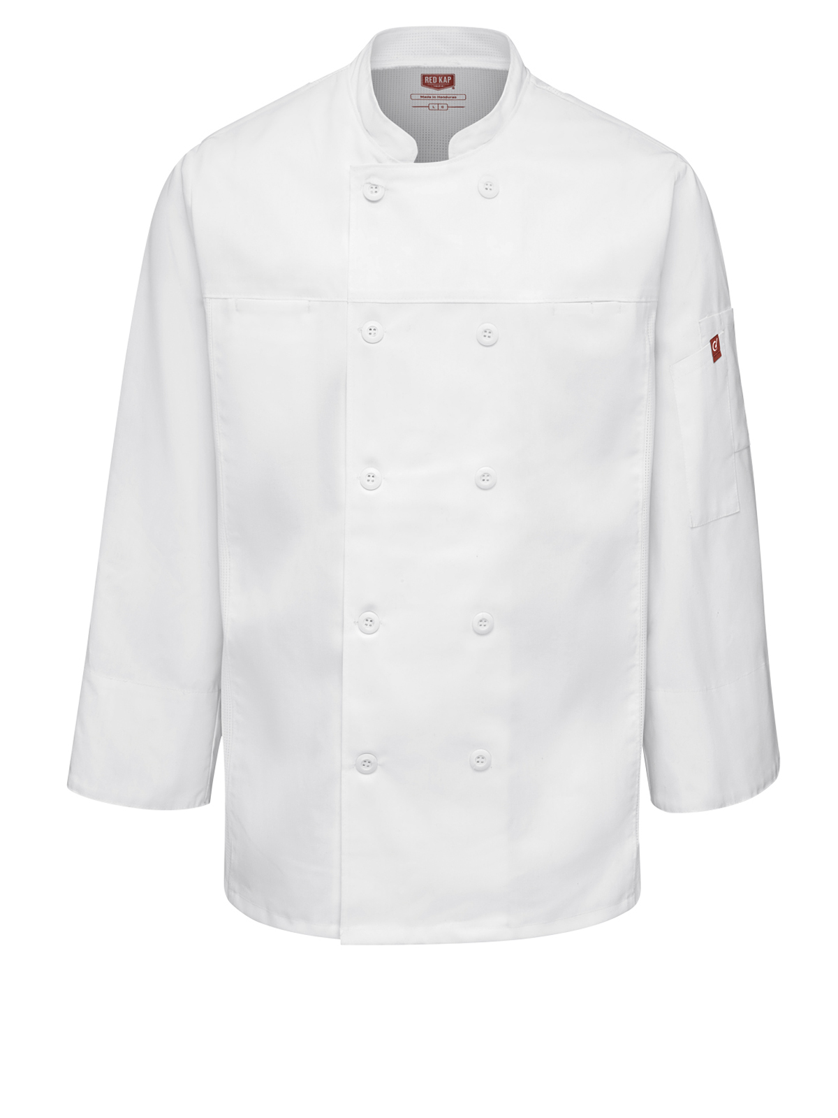 Red Kap Culinary -  Men's Deluxe Airflow Chef Coat 2