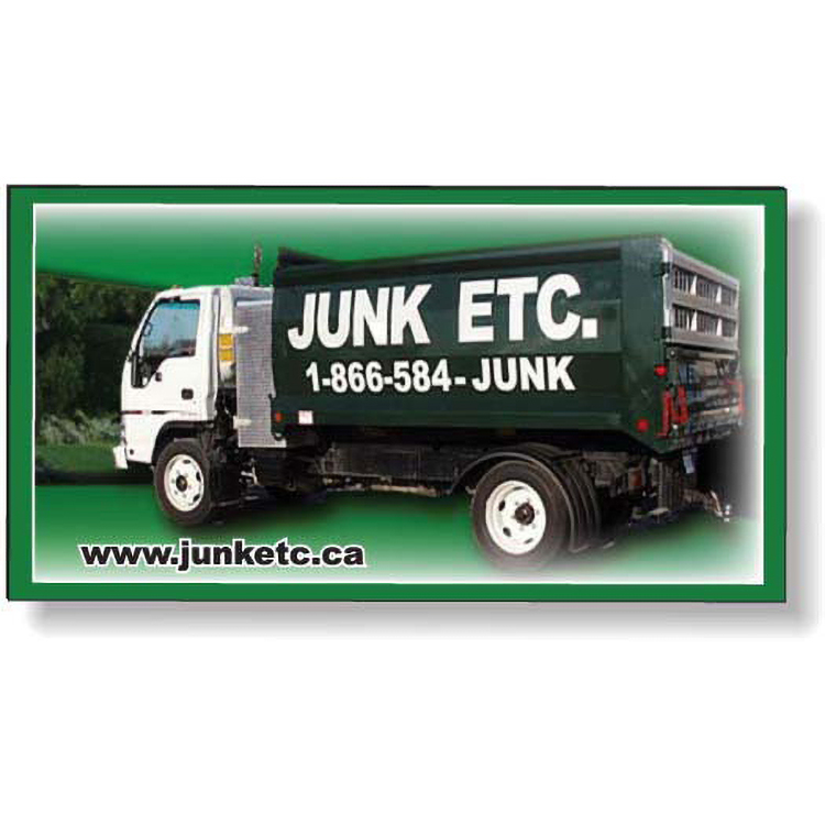 Stock Rectangle Magnet (2.125"x4") Square Corners Full Colour Imprint White Vinyl Topcoat
