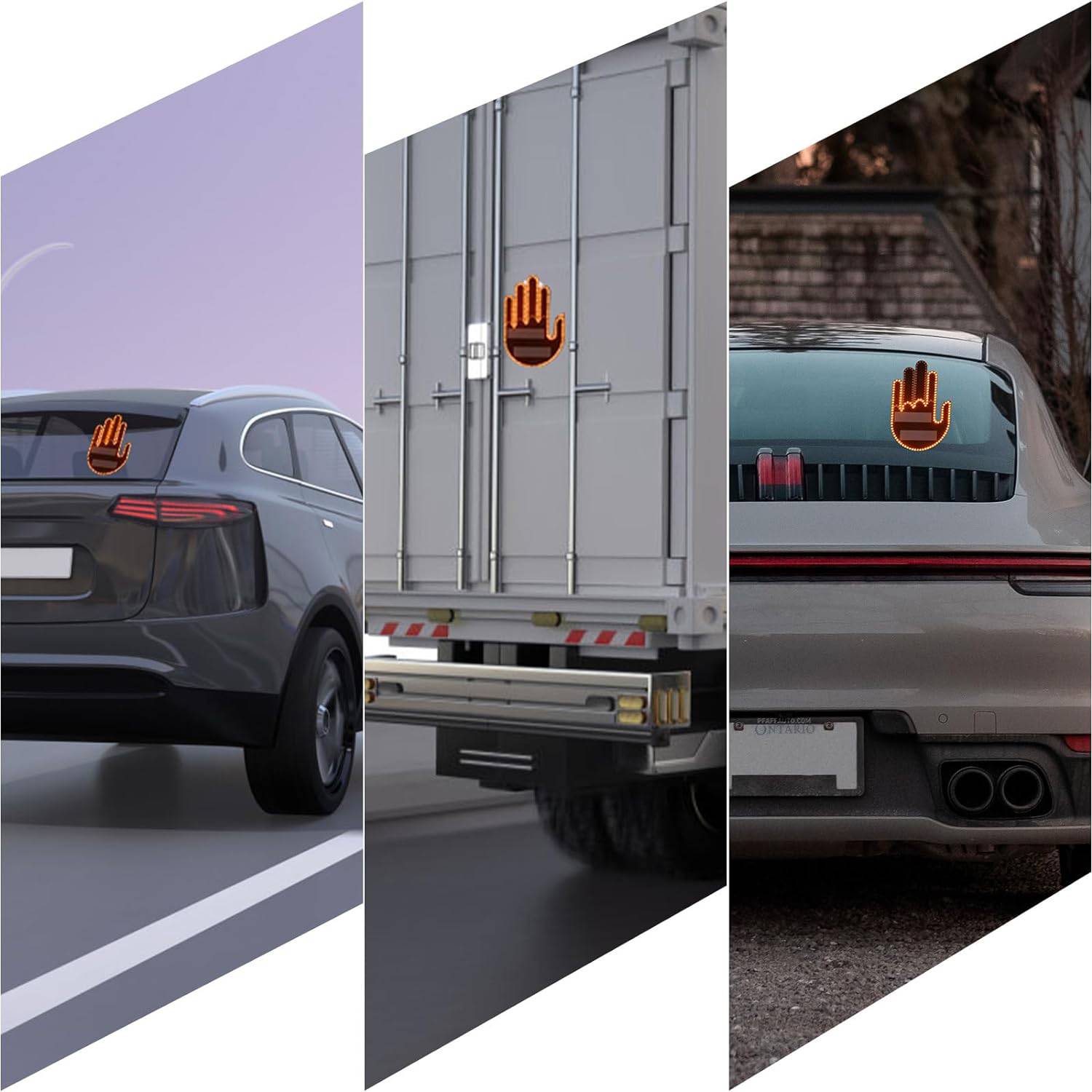 Glogesture Remote Control Hand Light For Car 5