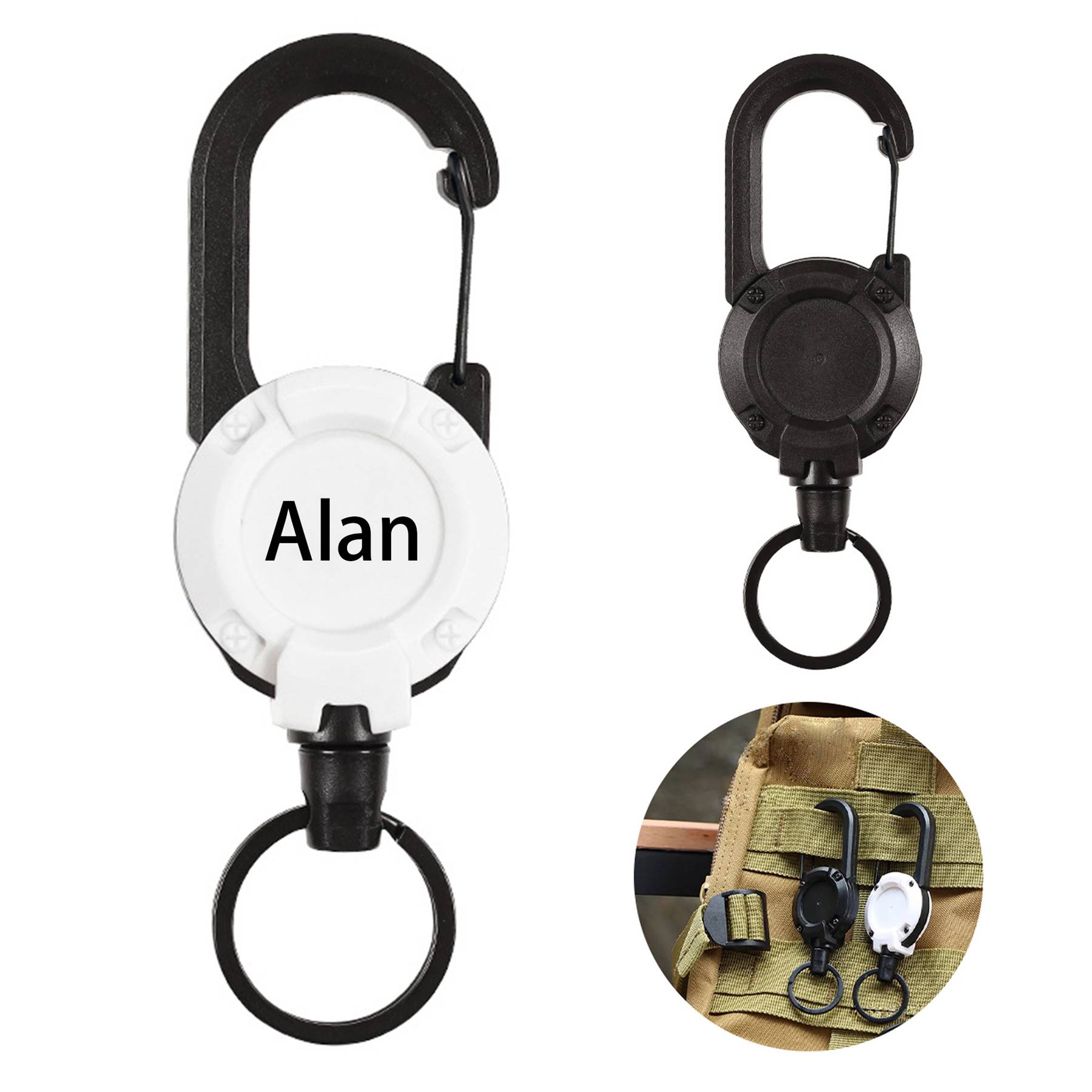 Retractable Keychain Wire Rope 8
