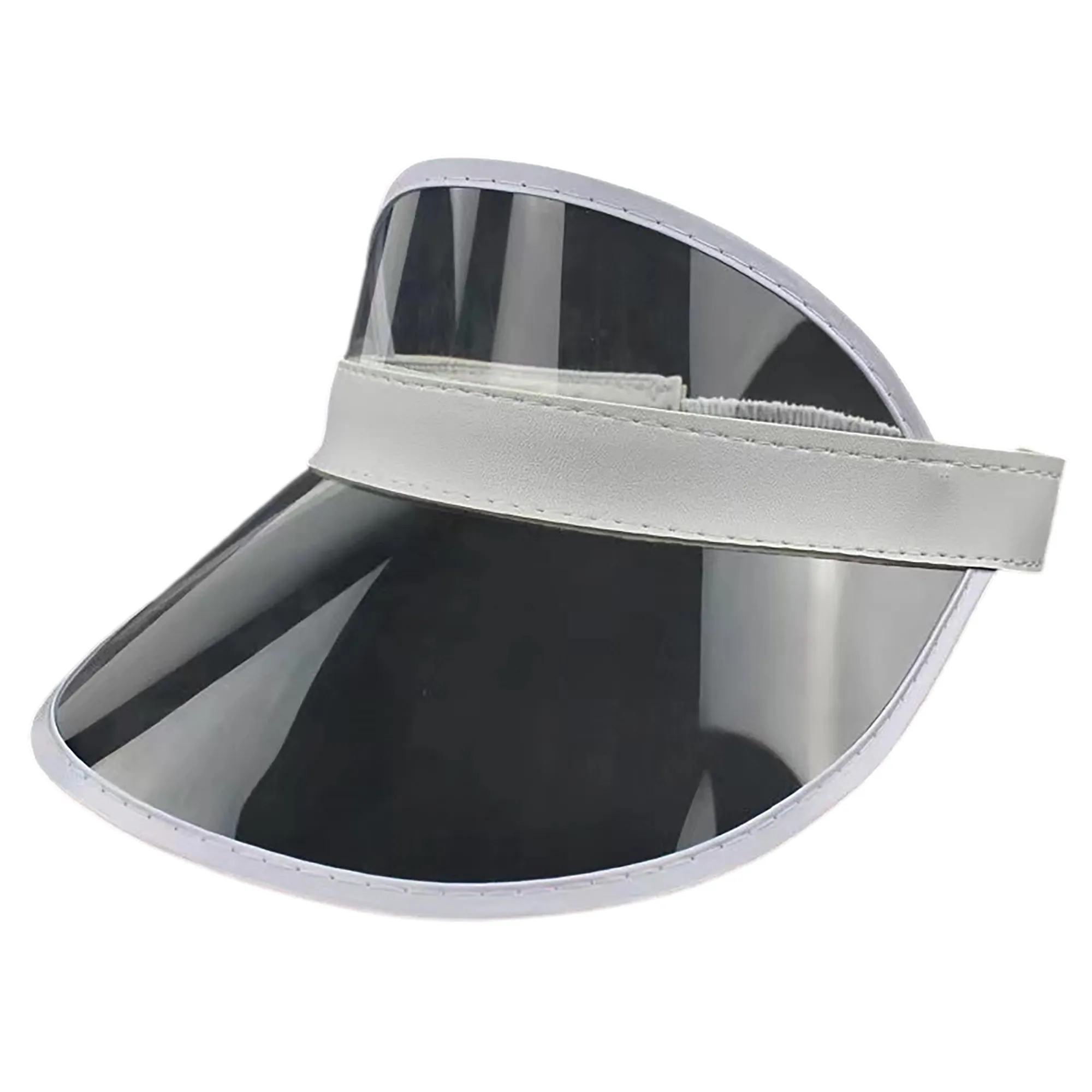 PVC Clear Sun Visor with Logo Print 3