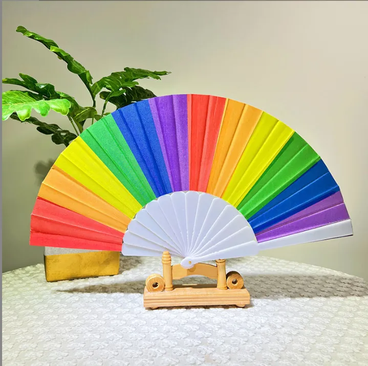 Rainbow Fabric LGBT Fans 2